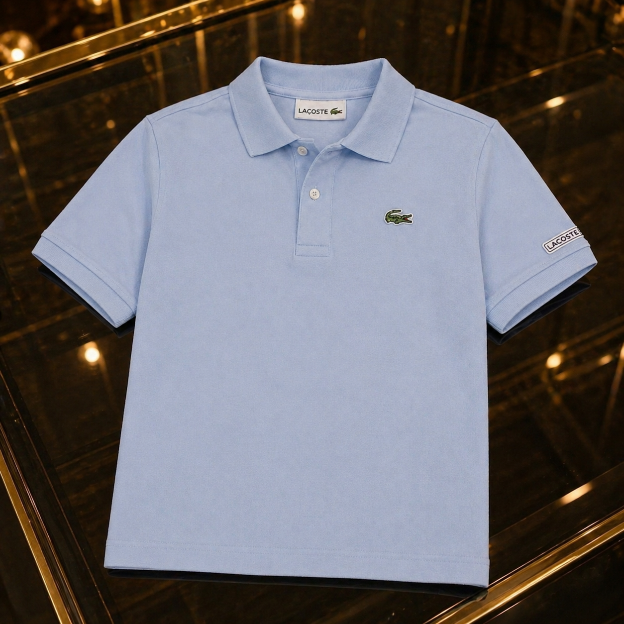 Lacoste Premium Polo Shirt – 1:1 Mirror Quality - Image 2